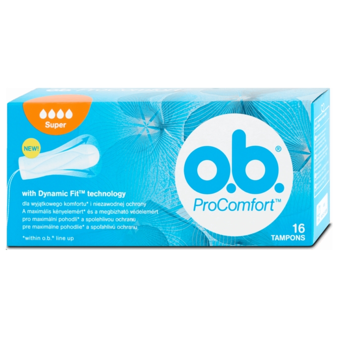 o.b. tampon ProComfort super 16 db
